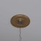 Ekena Millwork Berkshire PVC Ceiling Medallion (Canopies up to 5 3/4"), 13"OD x 3 1/2"ID x 3/4"P, Bright Coat Gold CMP13BEBGL - alternate 8